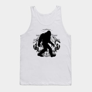 Bigfoot Silhouette Tank Top